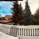 Blick von unserer Gästeterrasse